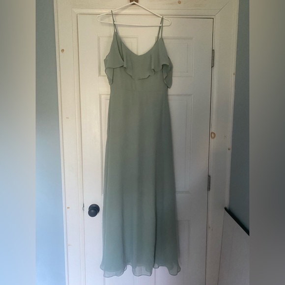 COPY - BIRDY GREY - JANE CONVERTIBLE DRESS, in CHIFFON SAGE . - Picture 2 of 4